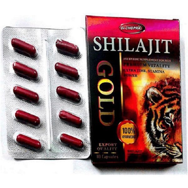 Dr Chopra Shilajit Gold Capsule (10caps, Pack of 2)
