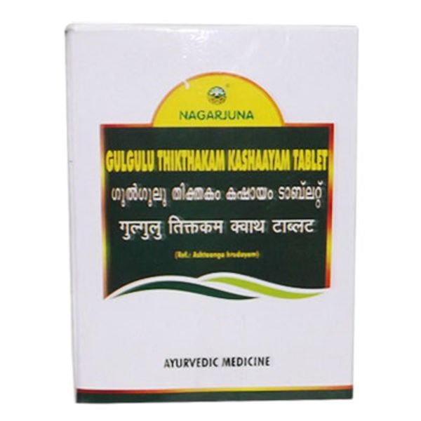 Nagarjuna Gulgulu Thikthakam Kashayam 100Tab