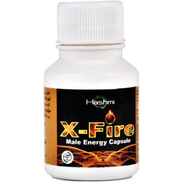 Hashmi Fire-X Capsule (20caps) Restores energy improves vitality physical strength and stamina in men