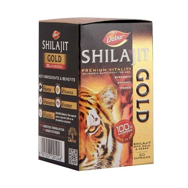 Dabur Shilajit Gold 20 Capsule