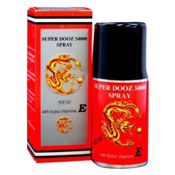 Super Dooz 34000 Extra Time Spray For Men With Vitamin E -45 ml