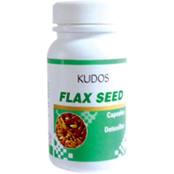 Kudos Flax Seed/flaxseed(linseed) 60 Capsules-Blood Cholesterol