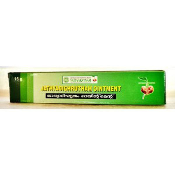 Vaidyaratnam Jathyadi Ghrutham Ointment pack of 2 pc