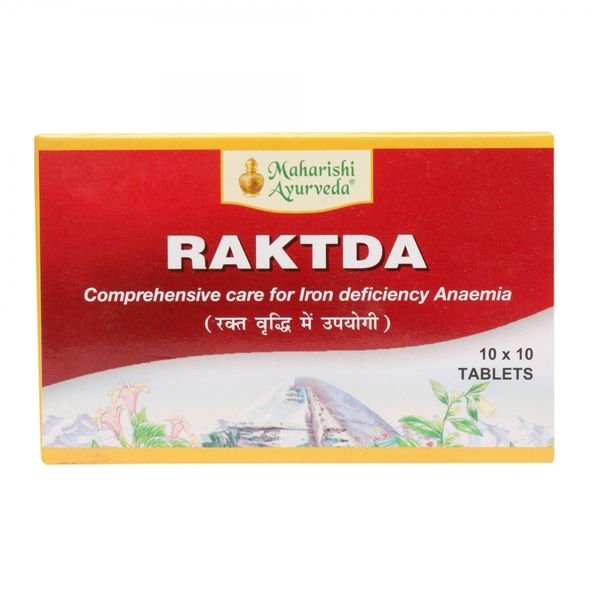 Maharishi ayurveda Raktda Tablets 10*10 capsules