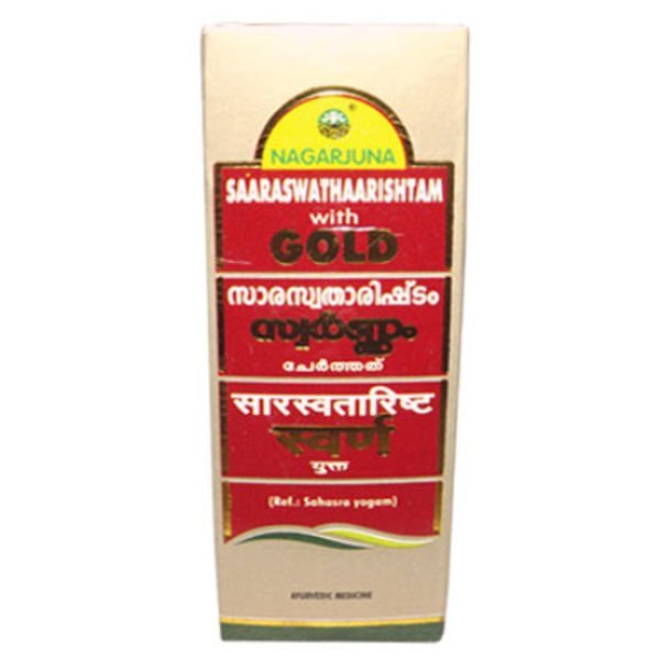 Nagarjuna Saaraswathaarishtam with Gold 25ml