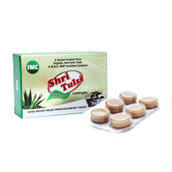 Shri Tulsi Lozenges (Candy) 18 lozenges