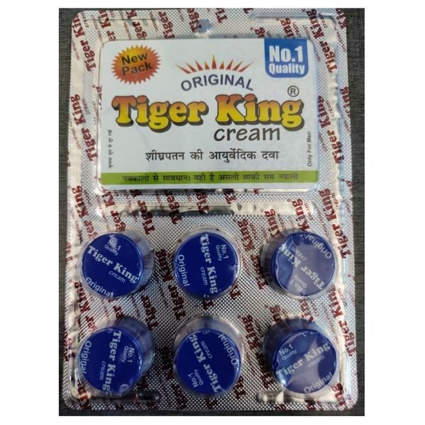 Tiger King Cream 6 pc Strip