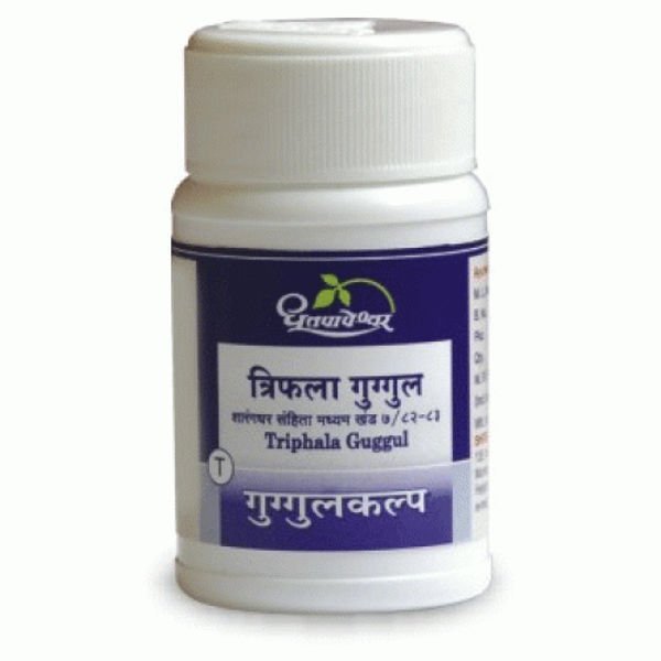 Dhootapapeshwar Triphala Guggul 60 Tab