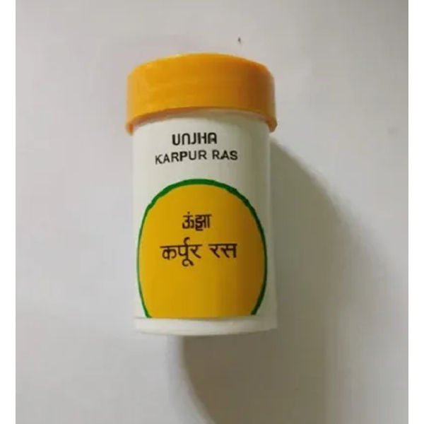 Unjha Karpura Ras 40 Tab combo of 5 pc