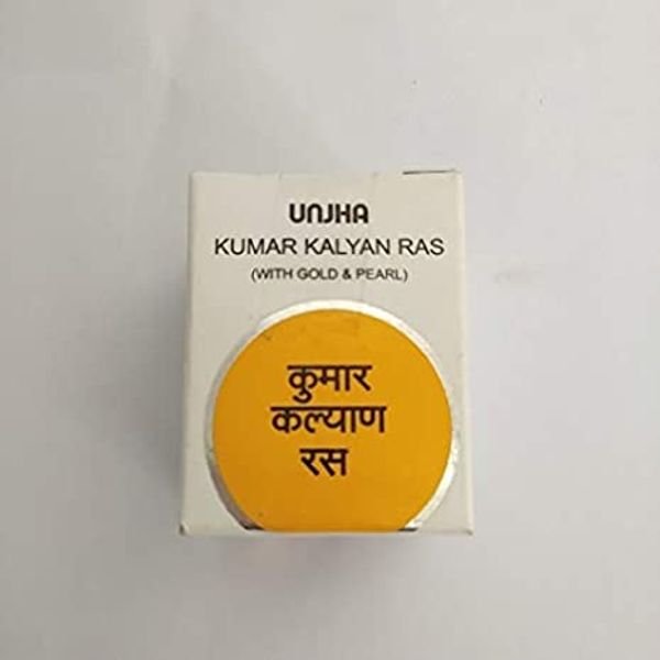 Unjha Kumar Kalyana Rasa with Gold & Pearl 10 Tab
