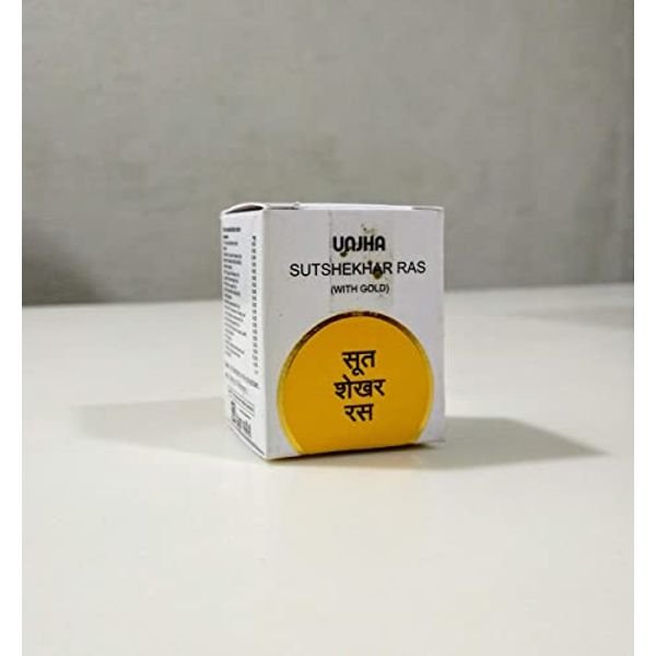 Unjha Sutshekhar Rasa with Gold 10 tab combo of 3 packs