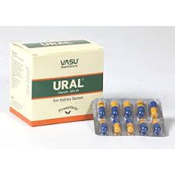 Vasu Ural 30 Capsules (Check mate for Renal Calculi)