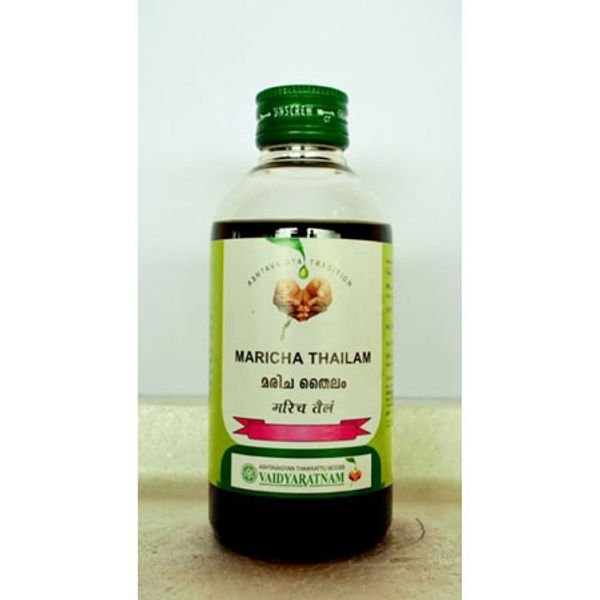 Vaidyaratnam Marichadi Kera Thailam 200ml