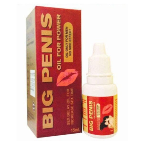 Big Penis Ayurvedic ling Massage Oil For Men- 15 ml