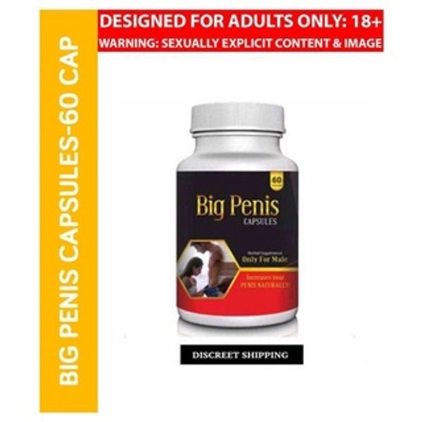 Dr. Chopra Big Penis Herbal Penis Enlargement Capsule 60