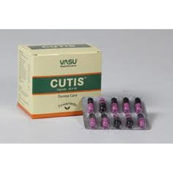 Vasu Cutis 30 Capsule (Ideal Choice for Stubborn Skin Conditions)
