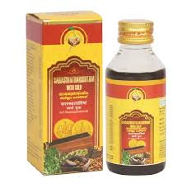 Vaidyaratnam Saraswatharishtam With Gold 100ml