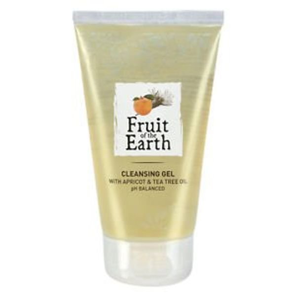 Fruit of the Earth Cleansing gel with Apricot & Tea Tree Oil (Ph Balanced) 150 ml
