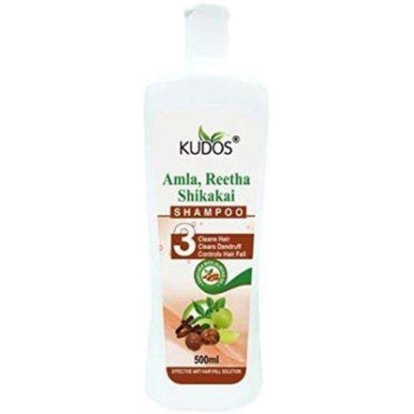 kudos amla reetha shikakai shampoo
