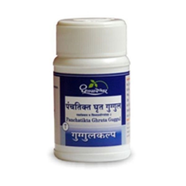 Dhootapapeshwar Panchatikta Ghruta Guggul 60 tablet