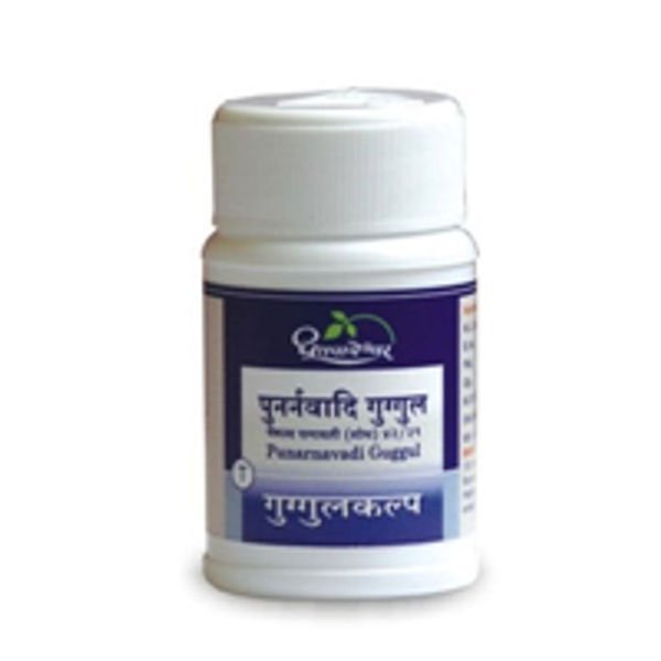 Dhootapapeshwar Punarnavadi Guggul 60 tablets