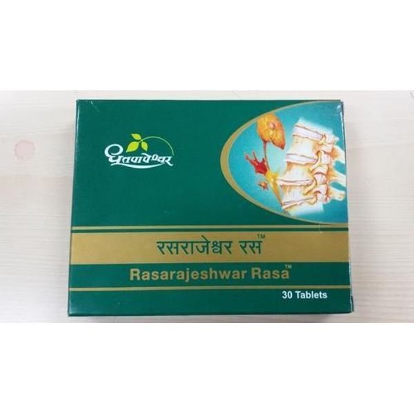 Ras Rajeshwar Rasa 30 tablets | Dhootapapeshwar