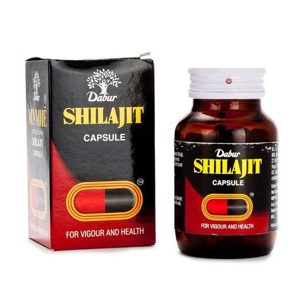 Dabur Shilajit Plain 100 Capsules combo of 2 pc