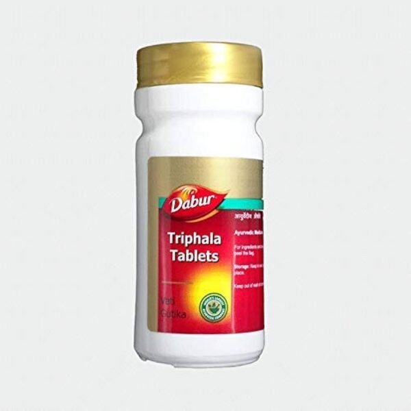 Dabur Triphala 60 tablets pack of 2 pc