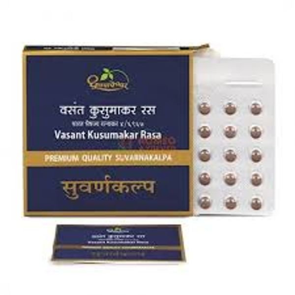 Dhootapapeshwar Vasant kusumakar ras 30 tablet