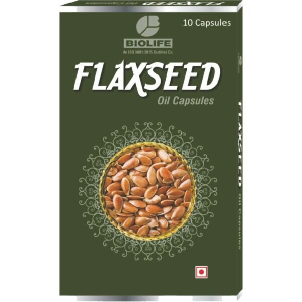 FLAXSEED OIL (Capsule) | Biolife Herbals