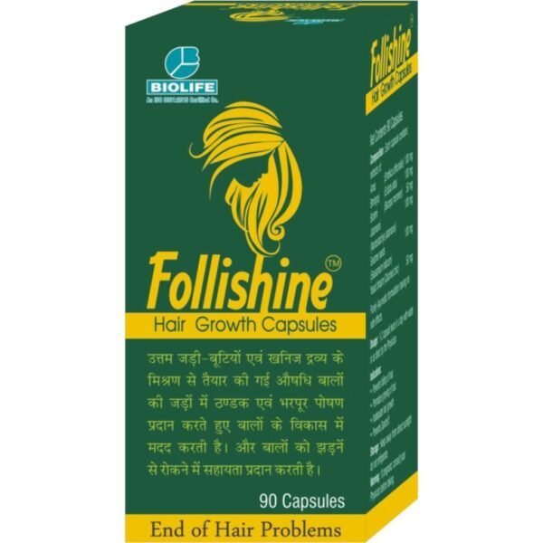 Follishine capsule (hair fall capsule) | Biolife Herbals