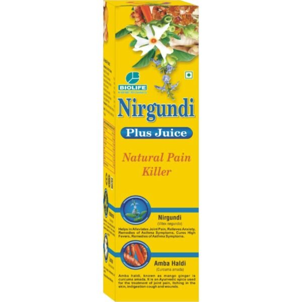 NIRGUNDI PLUS JUICE 700Ml | Biolife Herbals