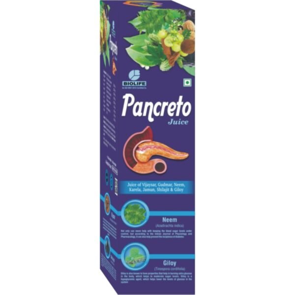 PANCRETO JUICE 700Ml | Biolife Herbals