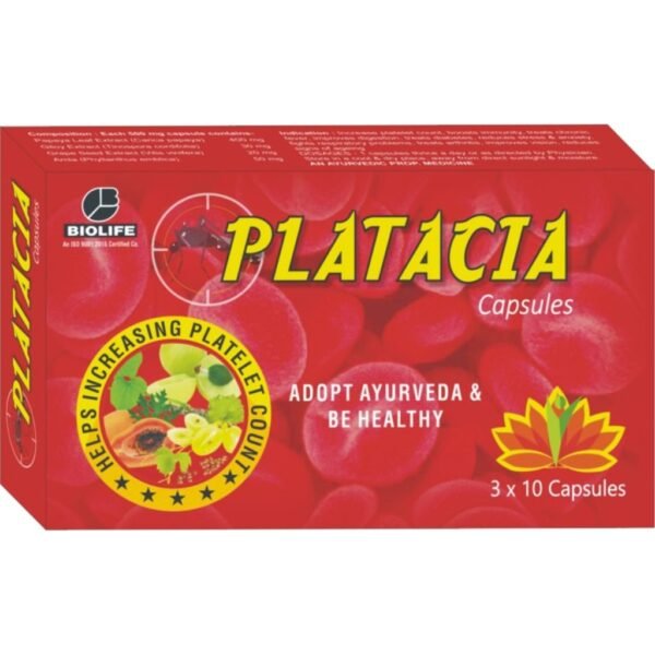 PLATACIA CAPSULE BLISTER | Biolife Herbals