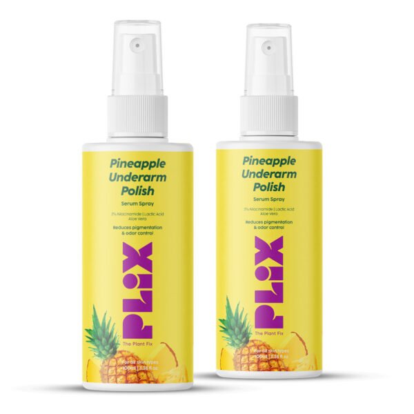 Pineapple Underarm Depigmentation Serum Spray For Dark Underarms | Plix Life