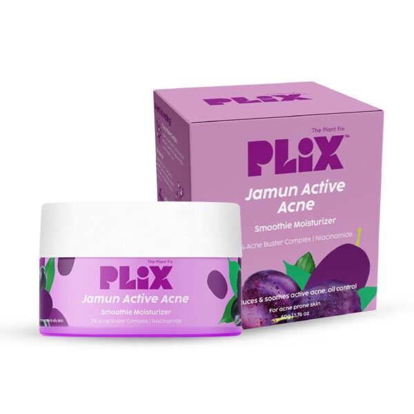 Jamun Niacinamide Moisturizer For Active Acne & Pimples | For Acne Prone & Oily Skin | Plix Life
