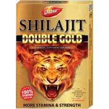 Dabur Shilajit Double Gold Capsules For Men | For More Immunity, 2X Strength & Stamina
