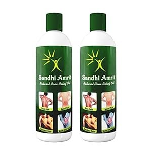 Divya Shri Sandhi Amrit Dhuaa - Dhaar Pain Kill Oil Enriched With The Power of Natural Herbs Relief in all Types of Pain (Pack of 2 Bottles)