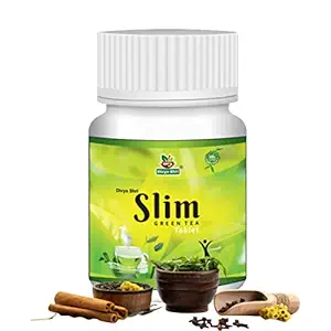 Divya Shri Slim Tea Tablets with Green Tea & Herbs