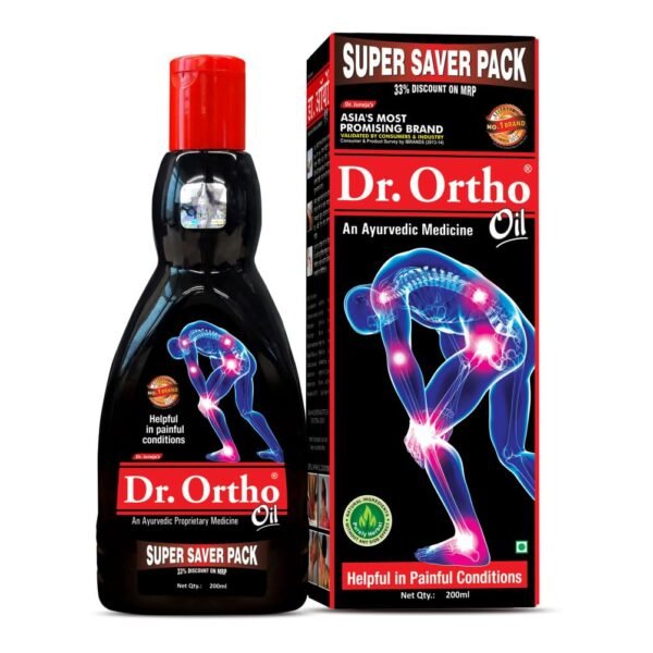 Dr. Ortho Ayurvedic Oil Super Saver Pack - 200ml