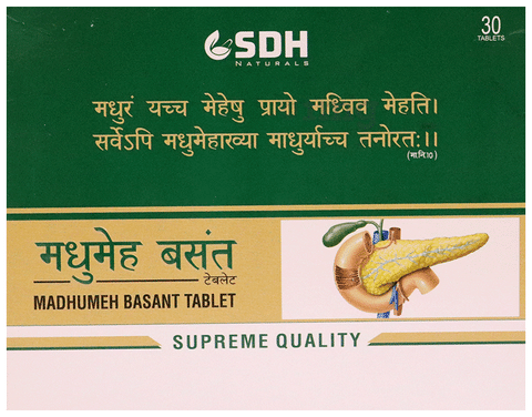Madhumeh Basant 30 Tabs | SDH Naturals