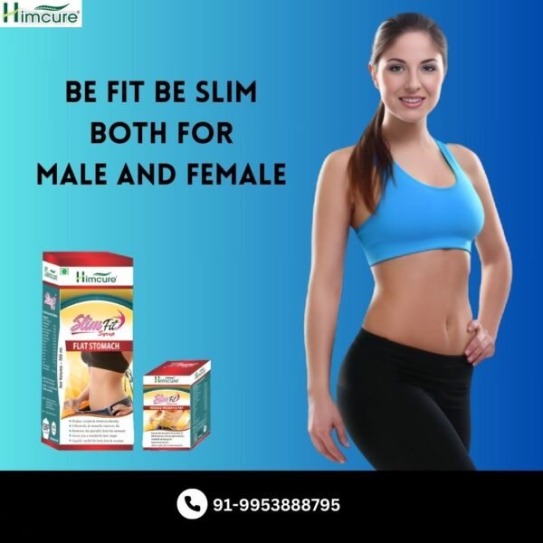 HIMCURE Slim-fit capsule+syrup| A complete weight loss solution