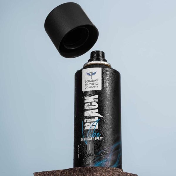 Black Vibe Deo For Men, 150ml| Bombay Shaving