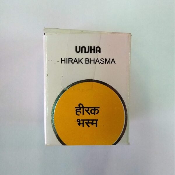 Unjha Hirak bhasma 500 mg