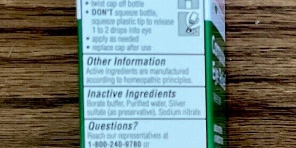 eye drops