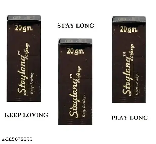 Staylong Keep Loving Spray Long Play Pack of 03