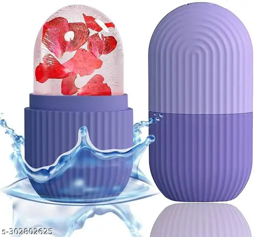 Face Massager FaceIceRoller to Enhance SkinGlow Shrink &Tighten Pores Reusable