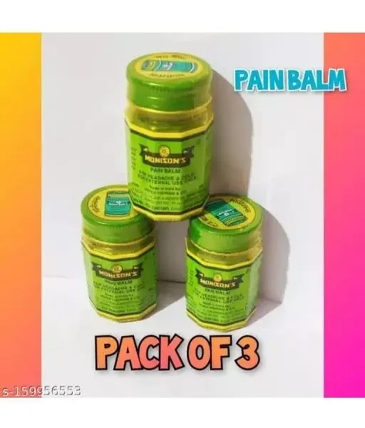 MONISON'S PAIN BALM ((( PACK OF 3 )))