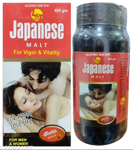 JAPANESE MALT FOR VIGOR,VITALITY,STEMINA,HAPPY LOVE LIFE,EXTRA SEXUAL BED TIME