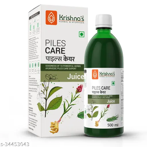 Krishna's Herbal & Ayurveda Piles Care Juice (500 ml)